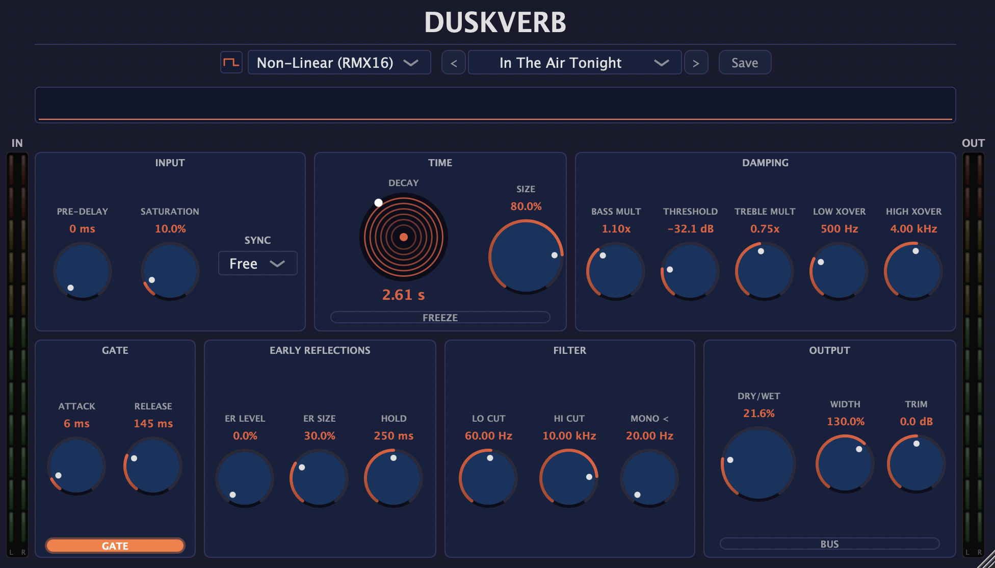 DuskVerb — Non-Linear (RMX16)