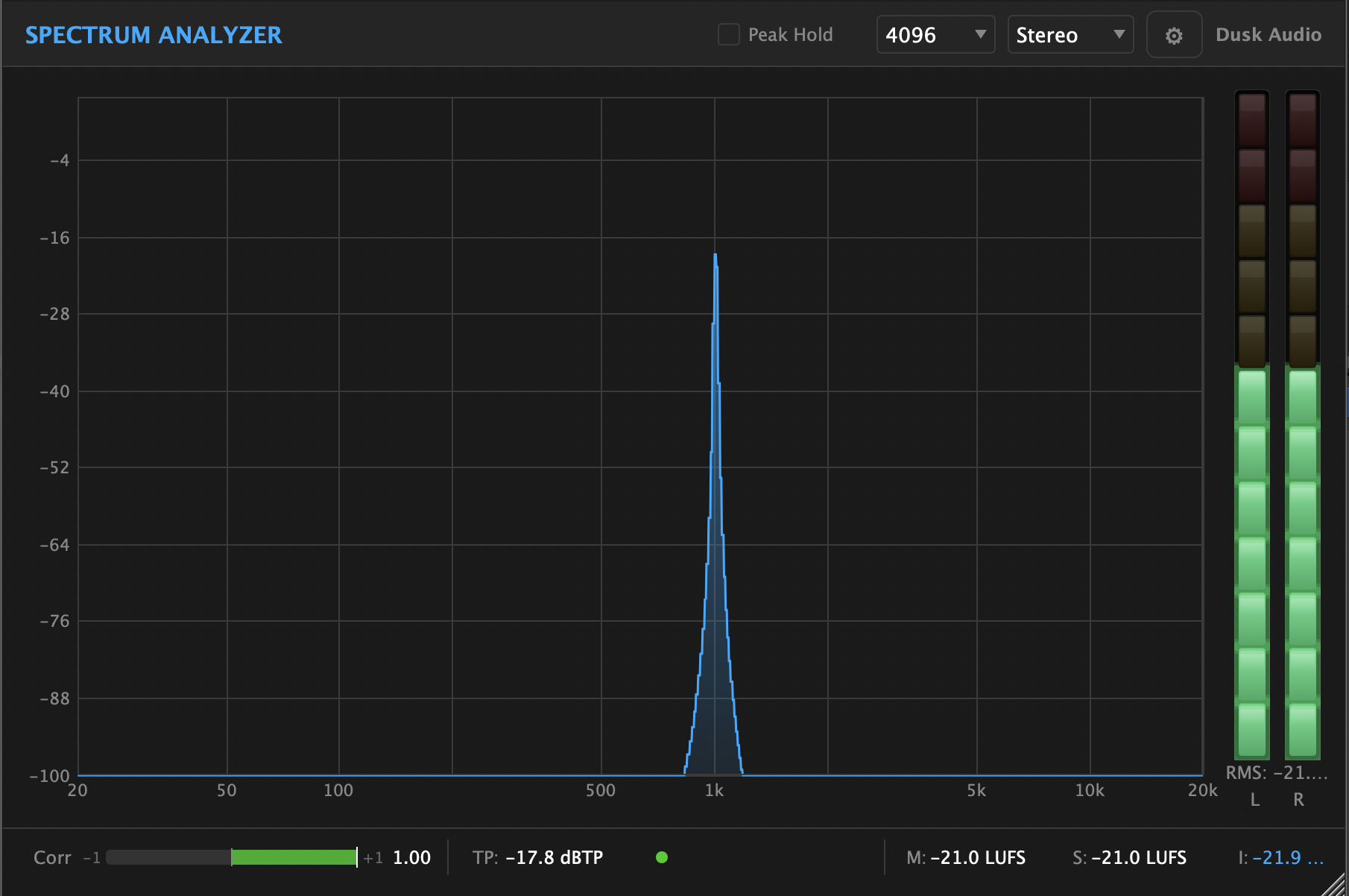 Spectrum Analyzer screenshot